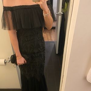 Zac Posen black gown